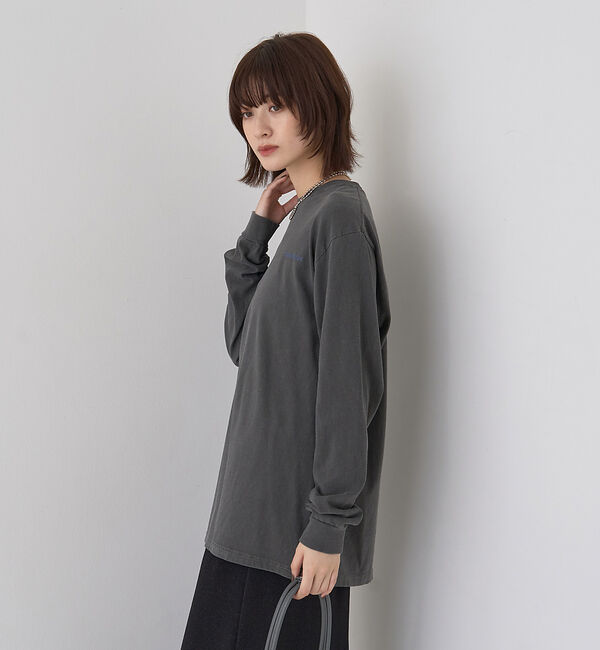 Rouge vif「ガーメントダイロゴロンTシャツ」|Tシャツ・カットソー|