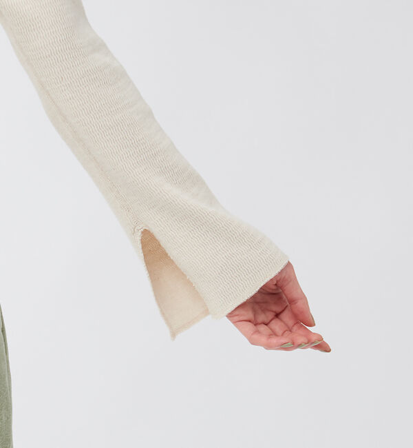 qualite「ピササーマルボートネックカットソー」|Tシャツ・カットソー|