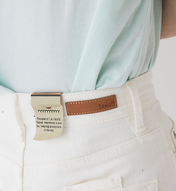 qualite「【YANUK】ワイドフレアデニム」|デニム|