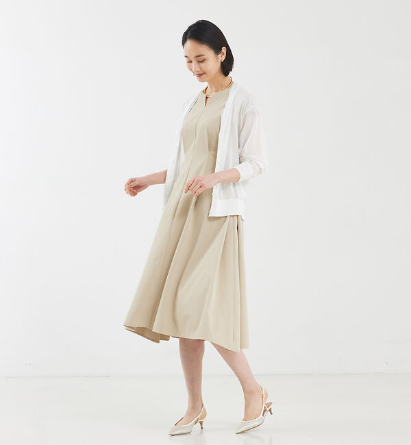 qualite「2WAYストレッチワンピース」|ワンピース|