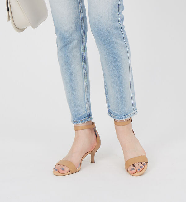 AU BANNISTER「シンプルアンクルストラップサンダル」|サンダル|