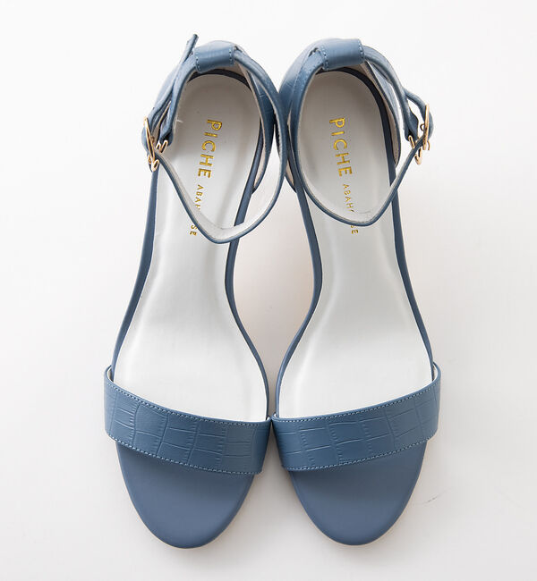 AU BANNISTER「シンプルアンクルストラップサンダル」|サンダル|