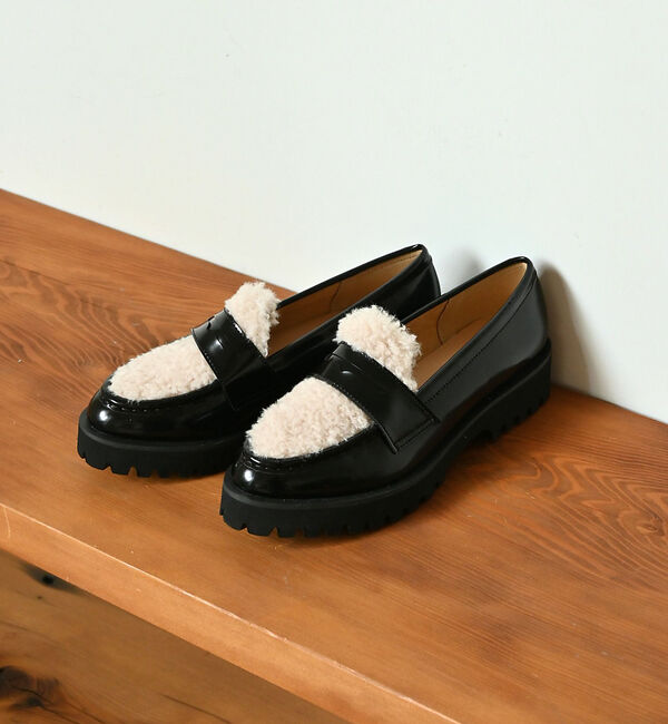 AU BANNISTER「【販売店舗限定】軽量　厚底ローファー」|ローファー|ブラック系その他3