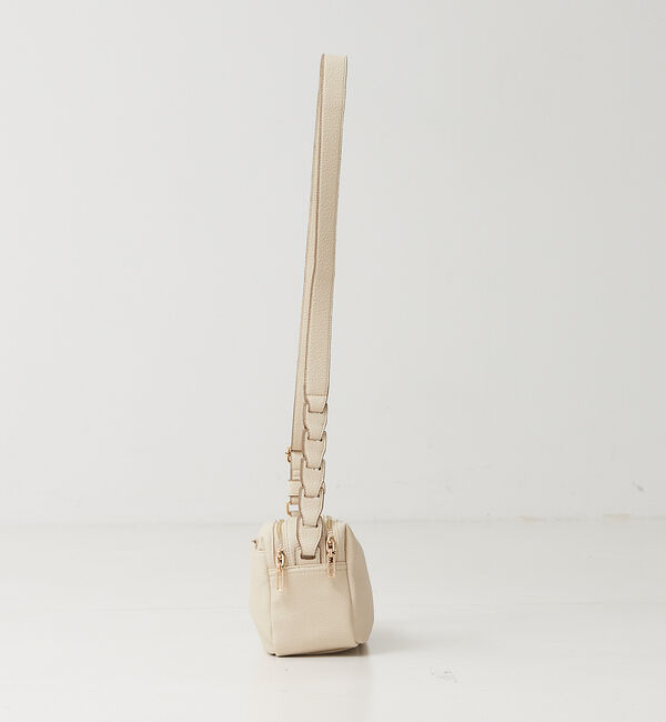 LOWELL things「【TVドラマ使用商品】Frec/WファスナースクエアショルダーBAG」|ショルダー・メッセンジャー|