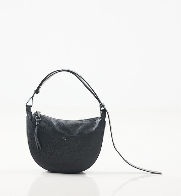 LOWELL things「【VERY掲載】Mois/レザーハーフMOONショルダー」|ショルダー・メッセンジャー|