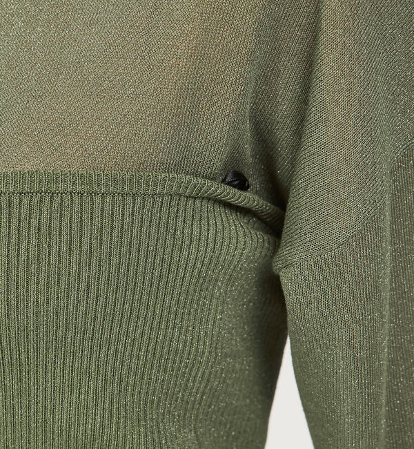 abahouse mavie「【２点セット】ビスチェ付きシアーニット」|ニット・セーター|