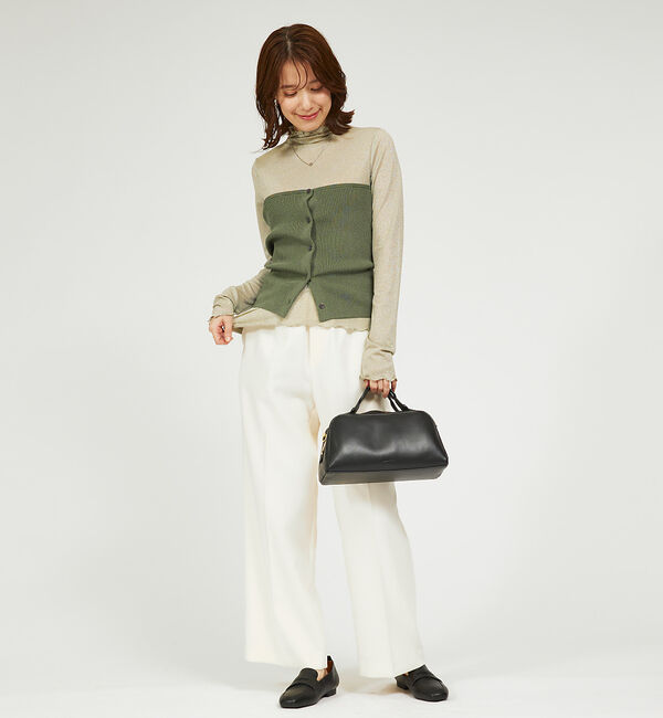 abahouse mavie「【２点セット】ビスチェ付きシアーニット」|ニット・セーター|