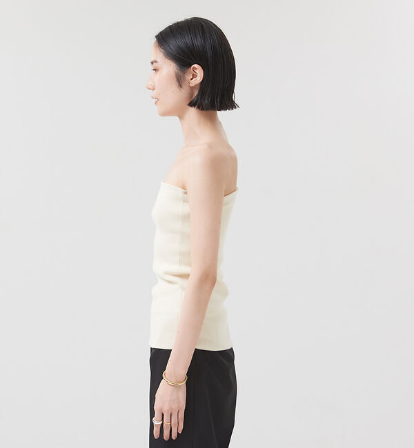 The Store by C' 「【COCUCA】リブチューブトップ」|キャミソール|