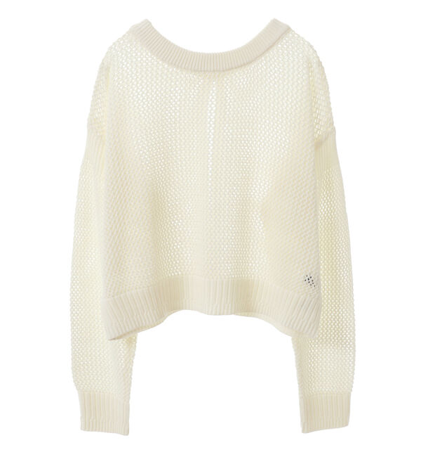 Soffitto「2WAYメッシュニット」|ニット・セーター|