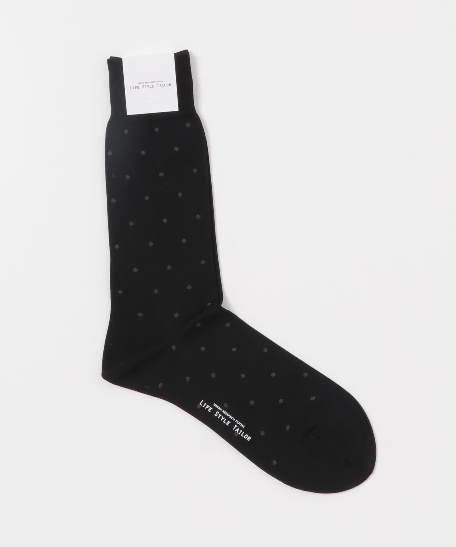 URBAN RESEARCH DOORS「LIFE STYLE TAILOR　ドット柄ドレスソックス」|ソックス|