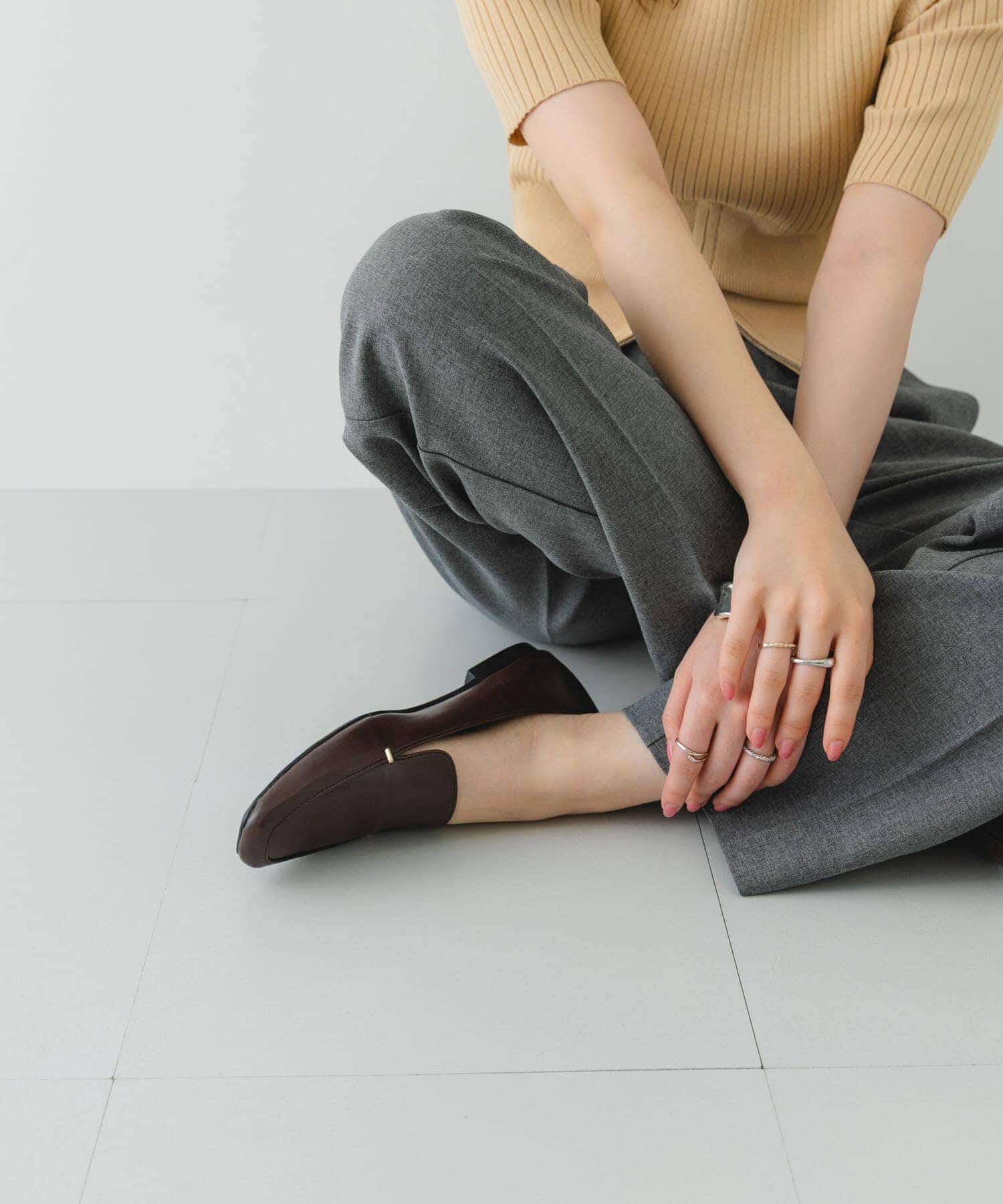 RODE SKO「『MADE IN JAPAN』スクエアトゥプチメタルローファー」|ローファー|