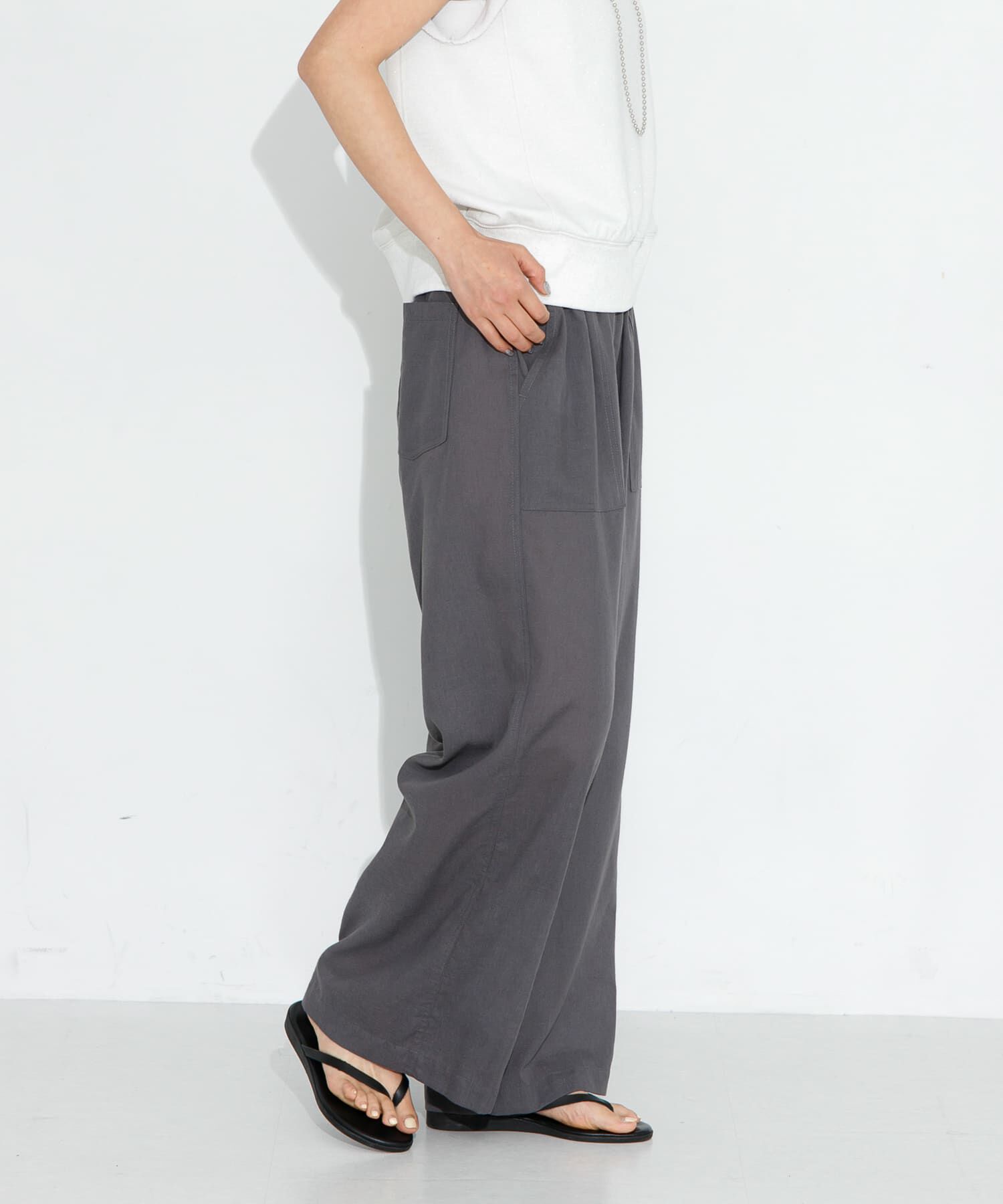 Sonny Label 「『UR TECH 高機能リネン』リネン混ベイカーイージーパンツ」|その他|