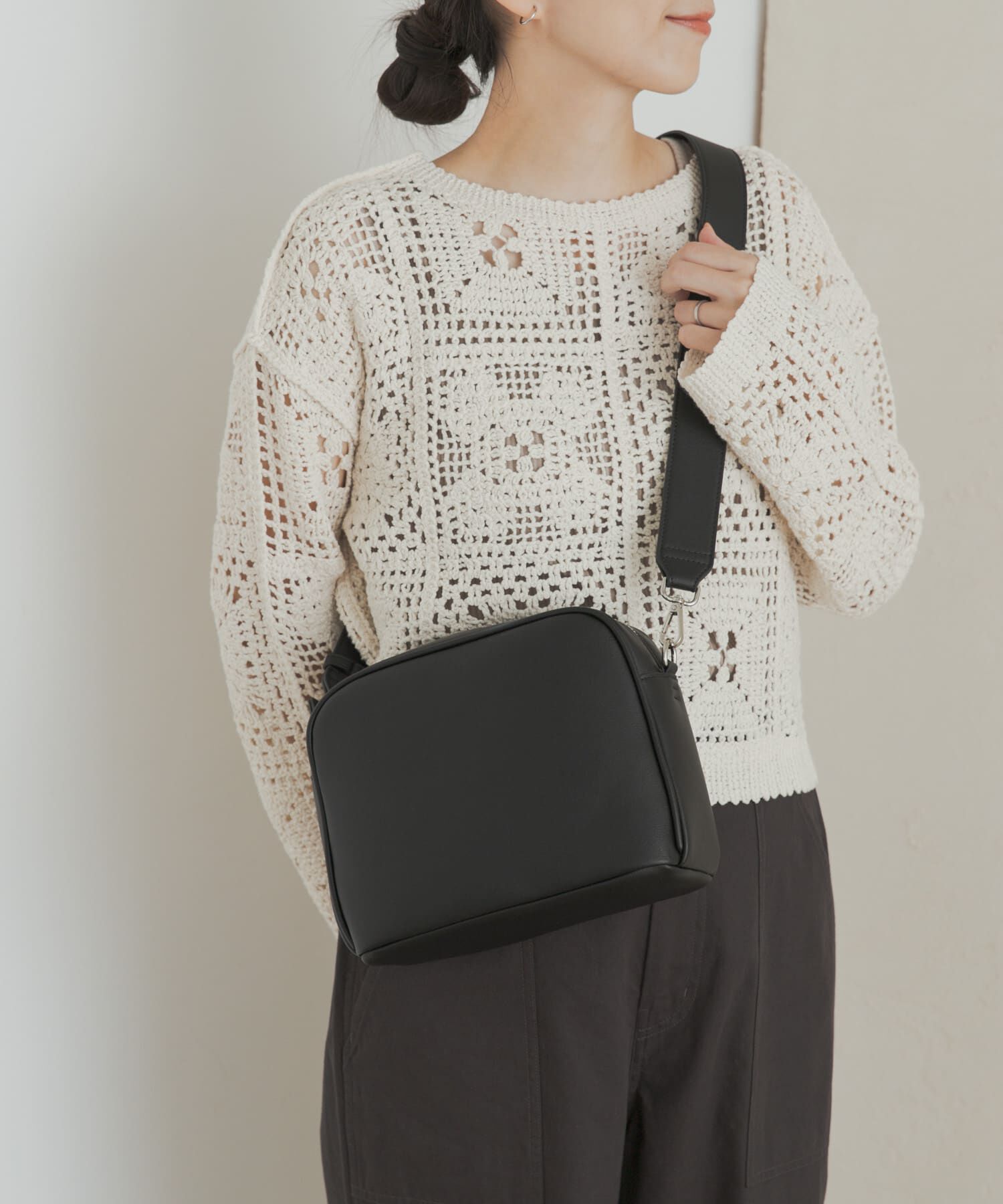 URBAN RESEARCH DOORS「2WAYスクエアショルダーバッグ」|ショルダー・メッセンジャー|