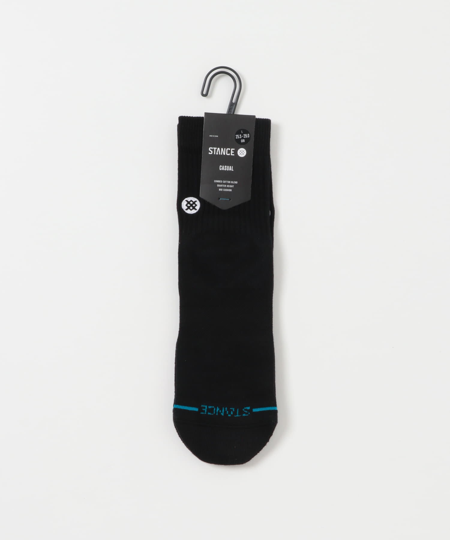 Sonny Label 「STANCE SOCKS　ICON QUARTER」|ソックス|ブラック