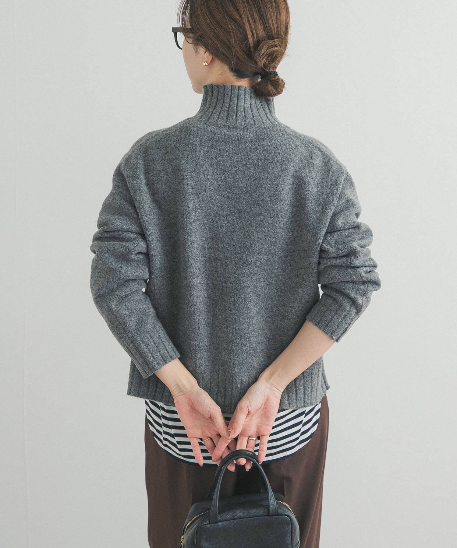 URBAN RESEARCH DOORS「タートルネックニットプルオーバー」|ニット・セーター|