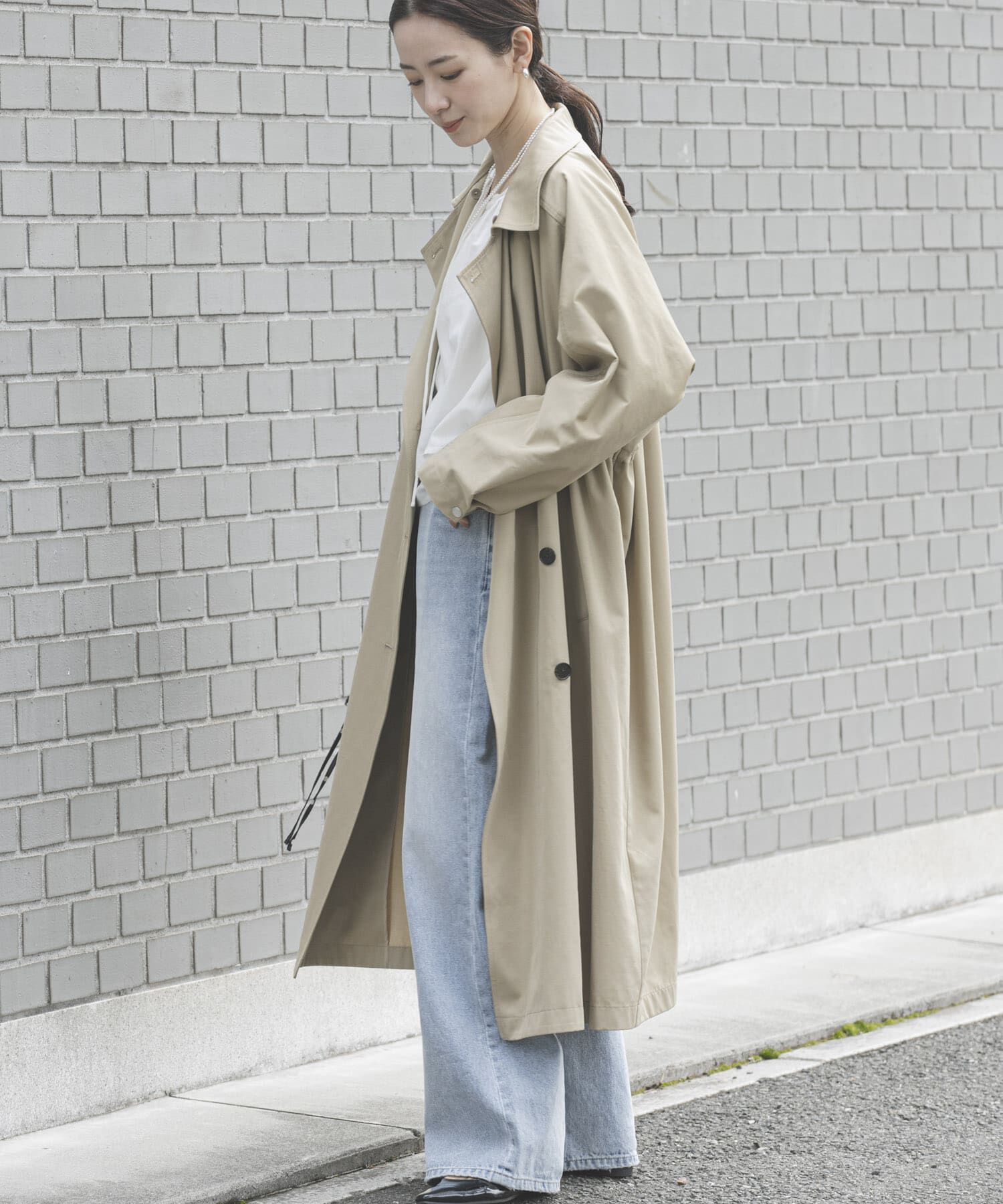 URBAN RESEARCH「フーディー2WAYトレンチコート」|トレンチコート|