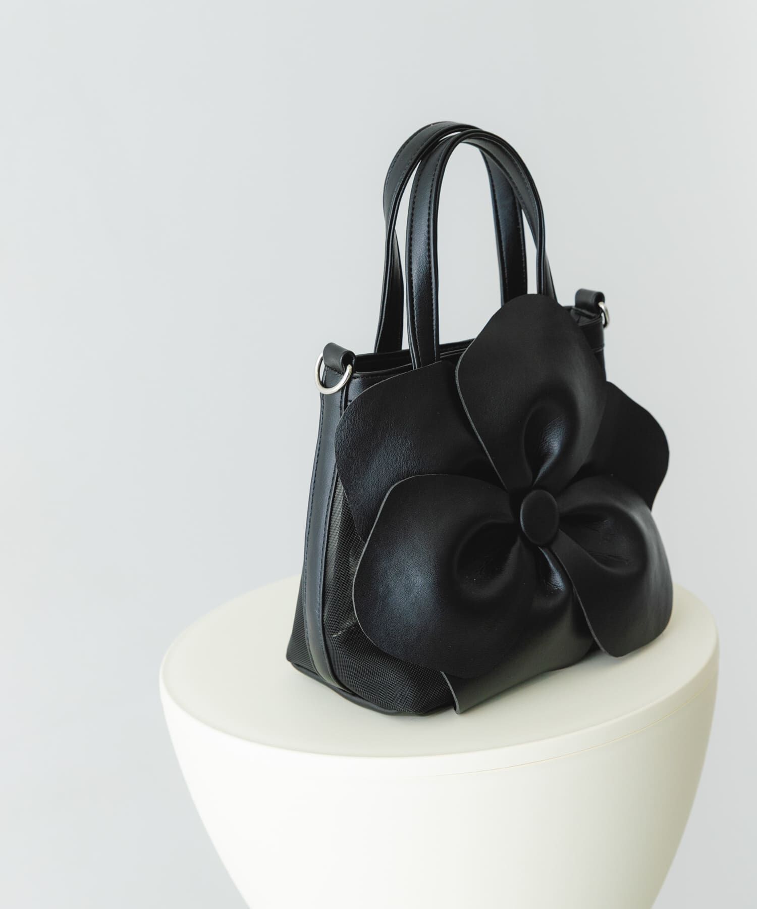 RODE SKO「フラワーモチーフシアーバッグ」|ハンドバッグ|