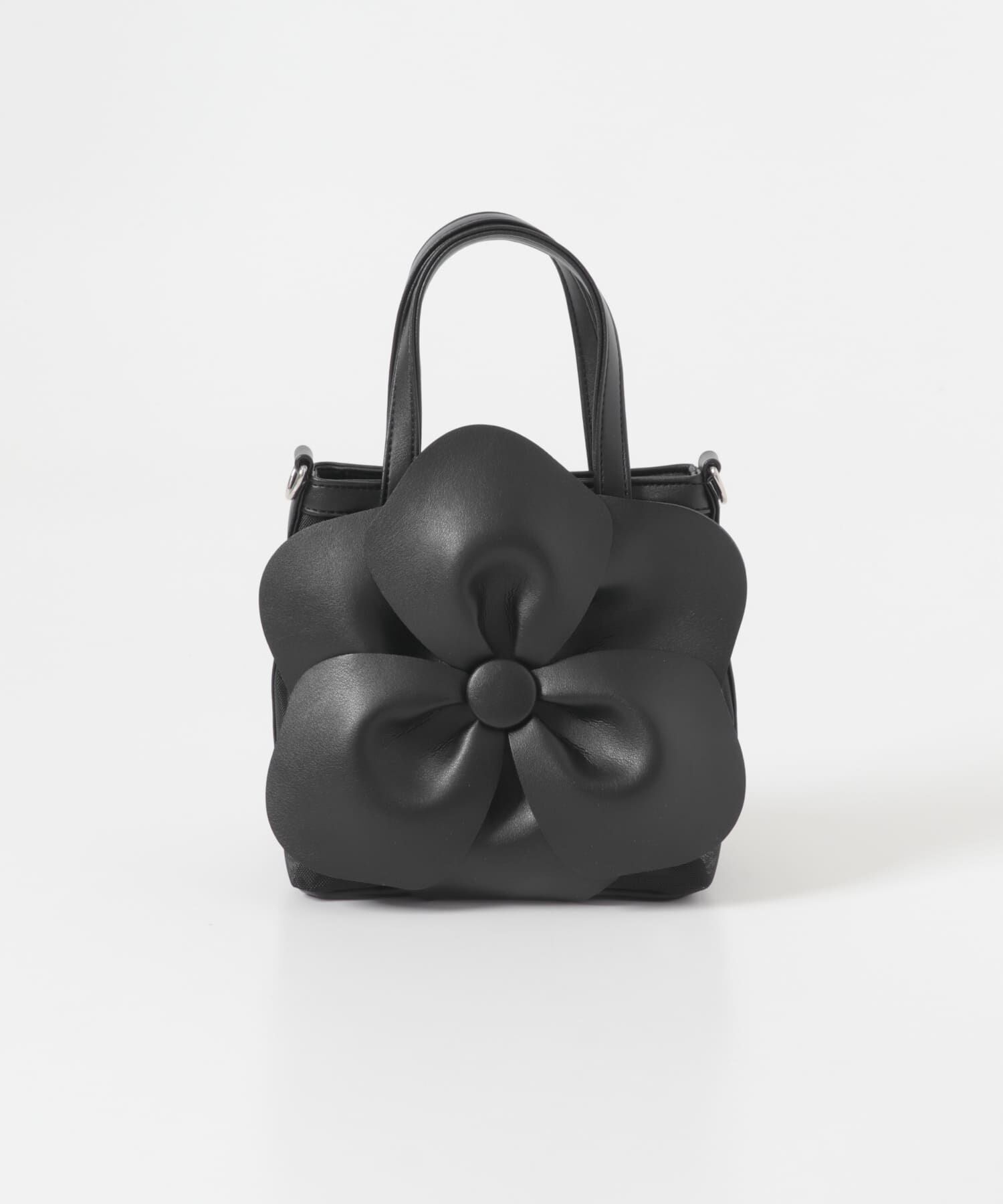 RODE SKO「フラワーモチーフシアーバッグ」|ハンドバッグ|