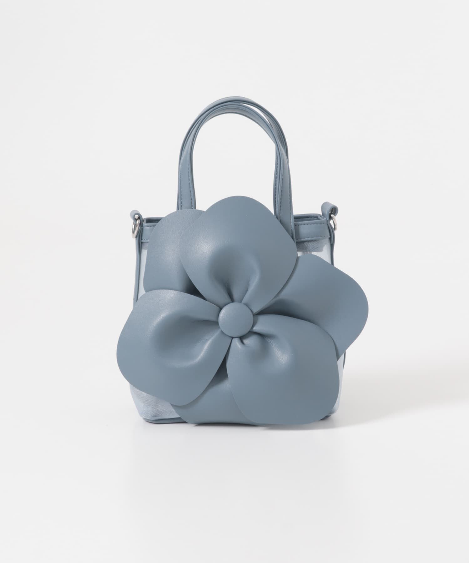 RODE SKO「フラワーモチーフシアーバッグ」|ハンドバッグ|