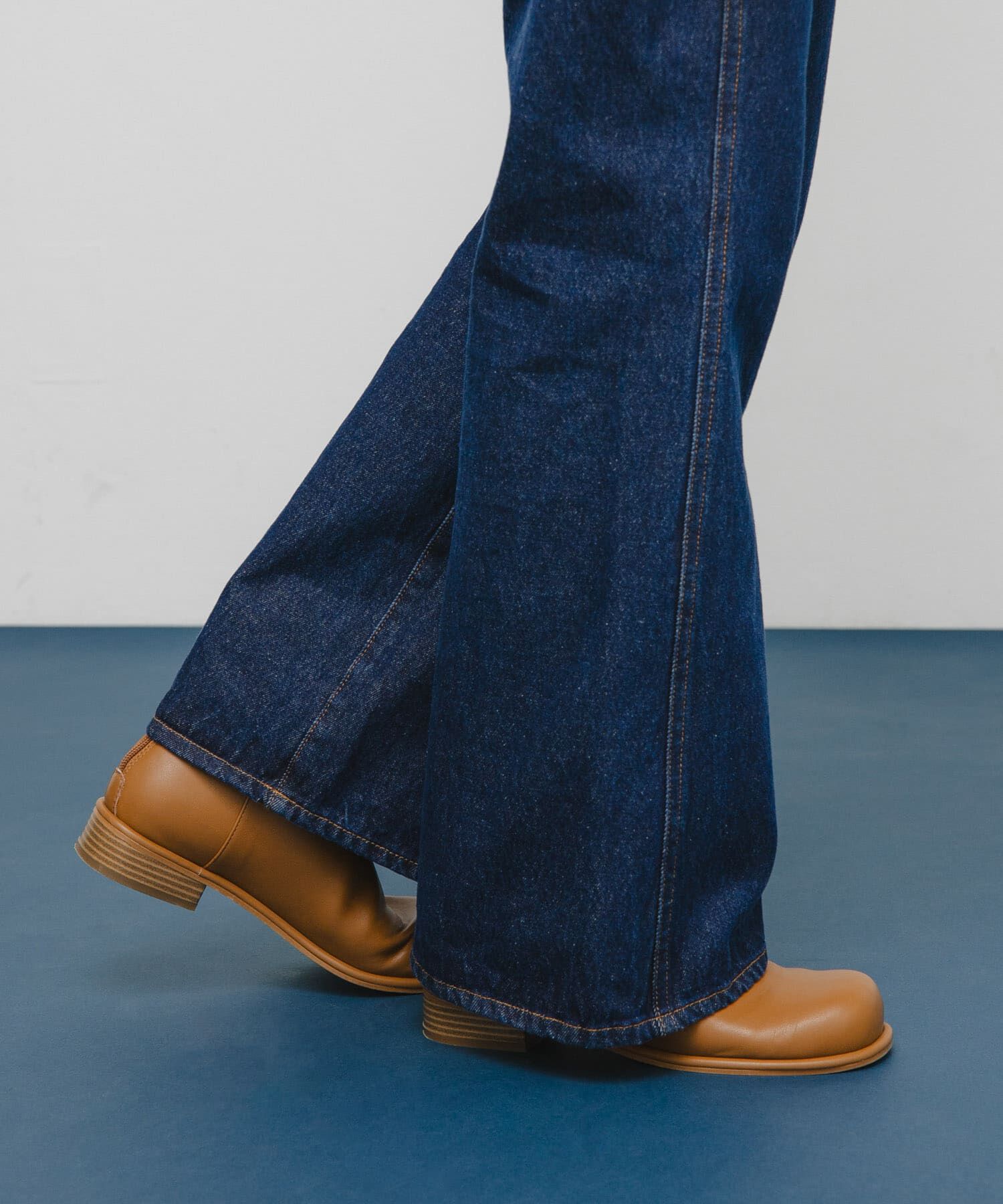  「プランプトゥショートブーツ」|ショートブーツ|