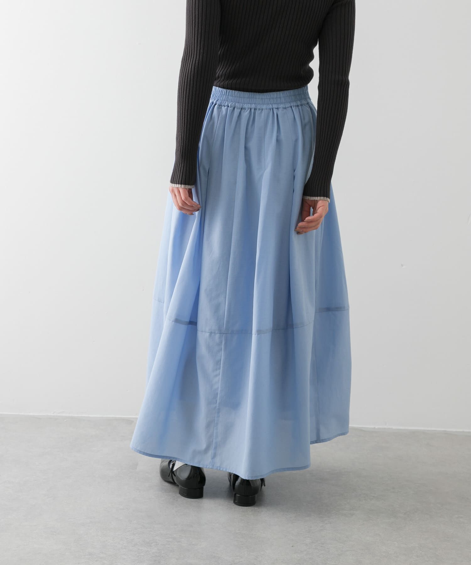 SENSE OF PLACE by URBAN RESEARCH「タックボリュームコクーンスカート」|スカート|