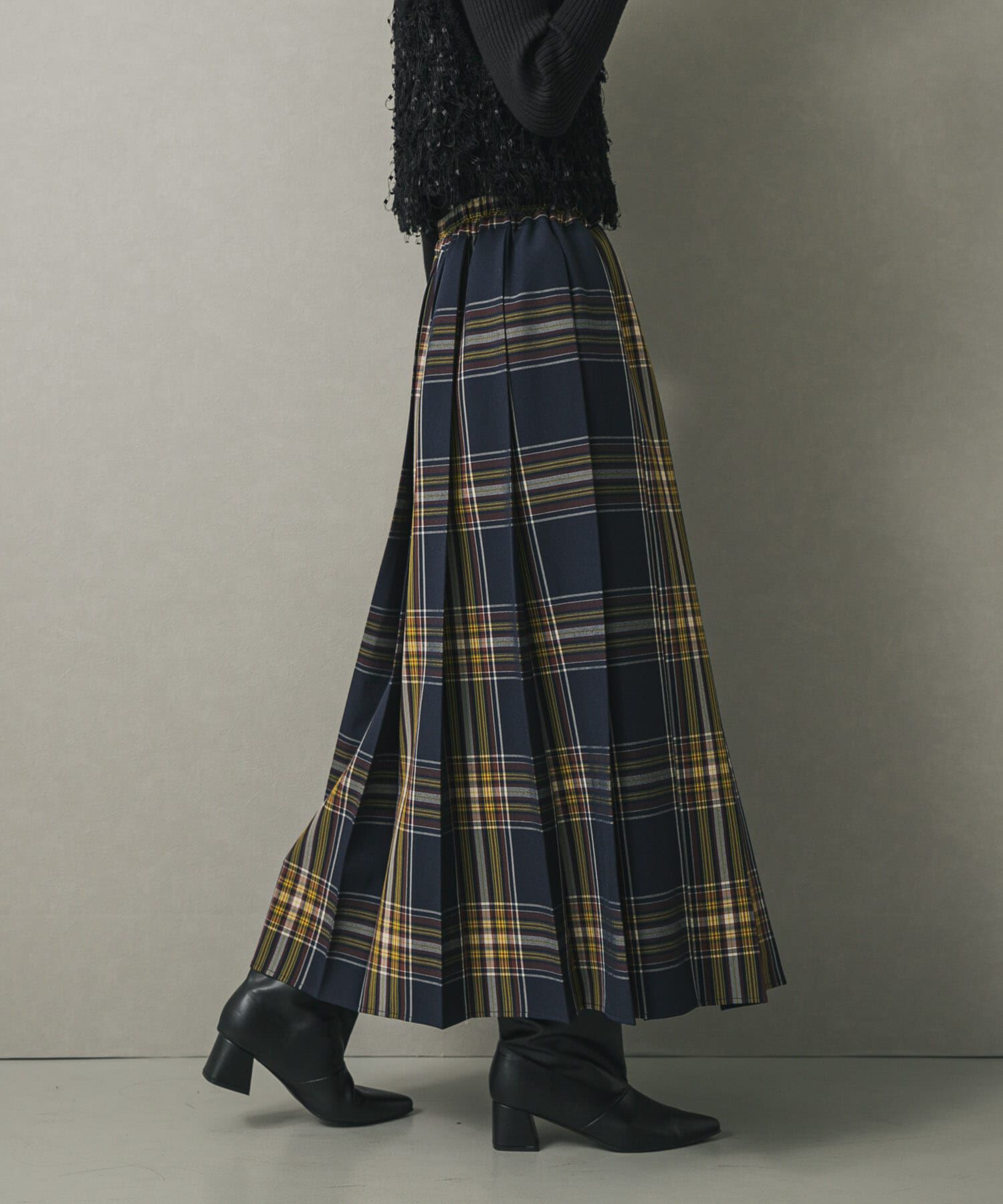 SENSE OF PLACE by URBAN RESEARCH「チェックプリーツスカート」|スカート|