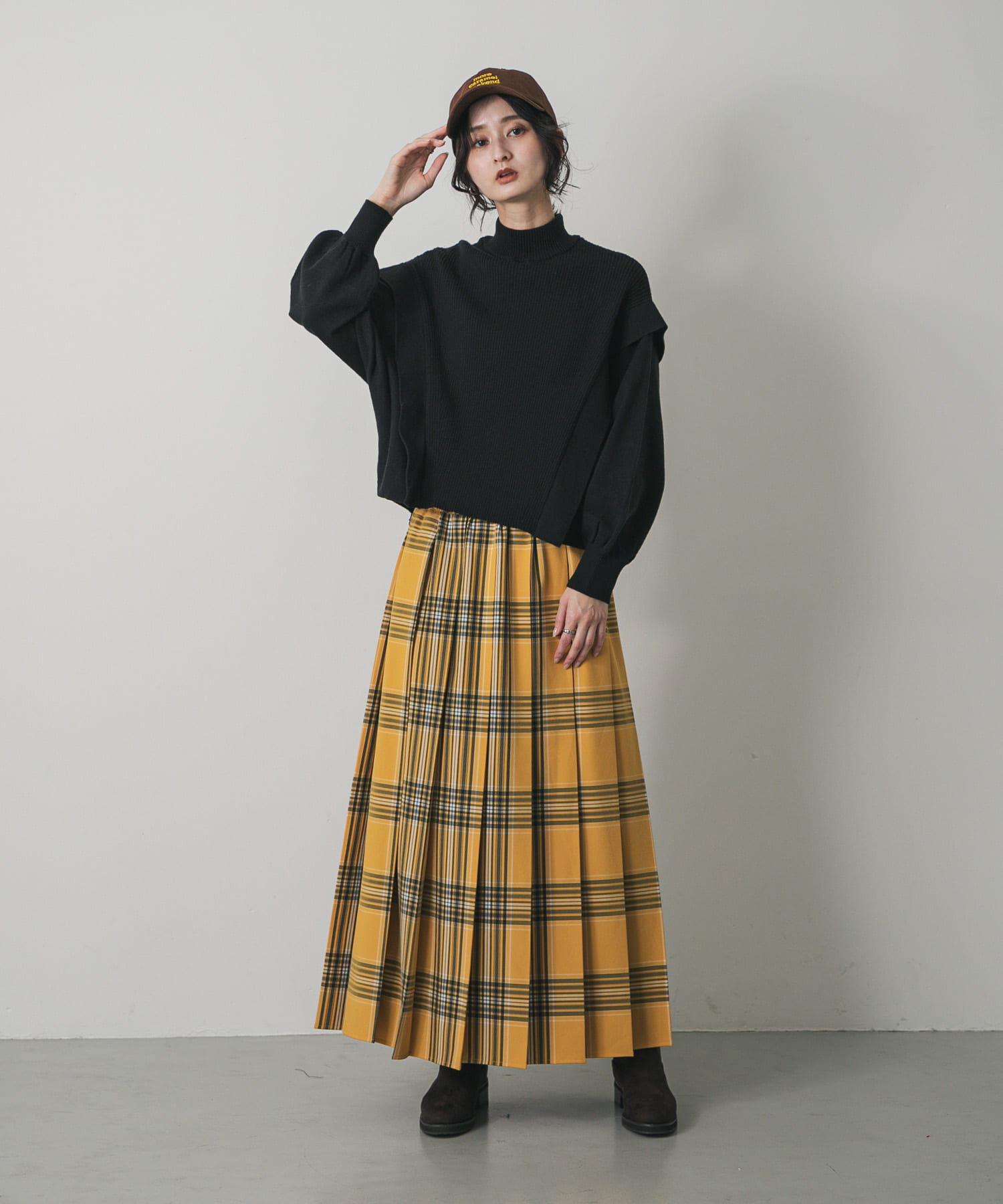 SENSE OF PLACE by URBAN RESEARCH「チェックプリーツスカート」|スカート|