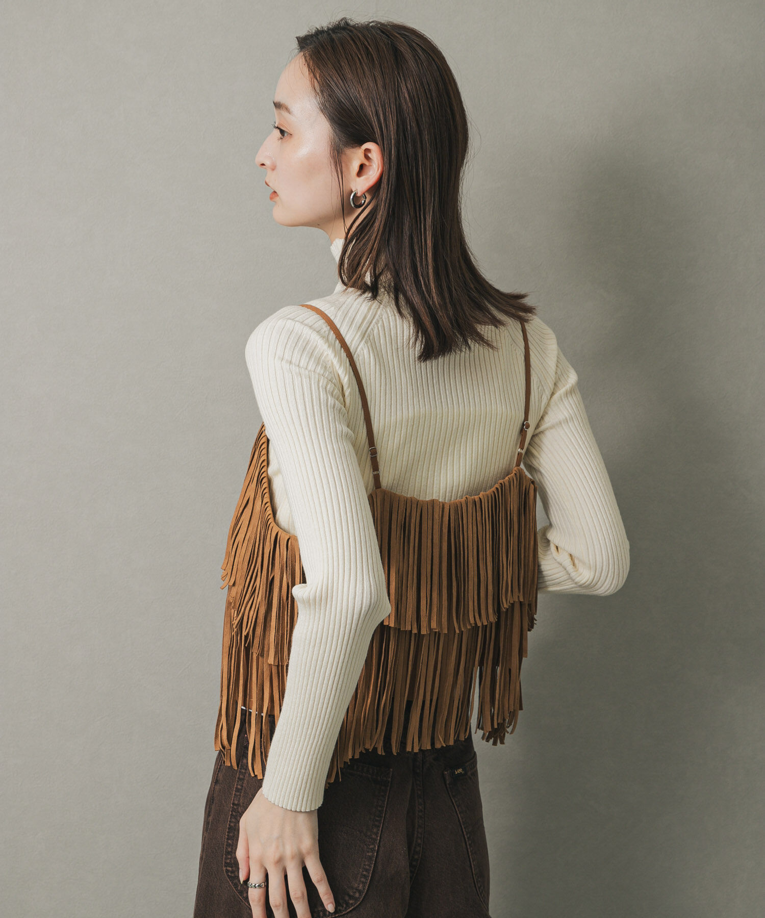 SENSE OF PLACE by URBAN RESEARCH「『一部WEB限定カラー』『毛玉防止』ストレッチリブハイネックセーター」|ニット・セーター|