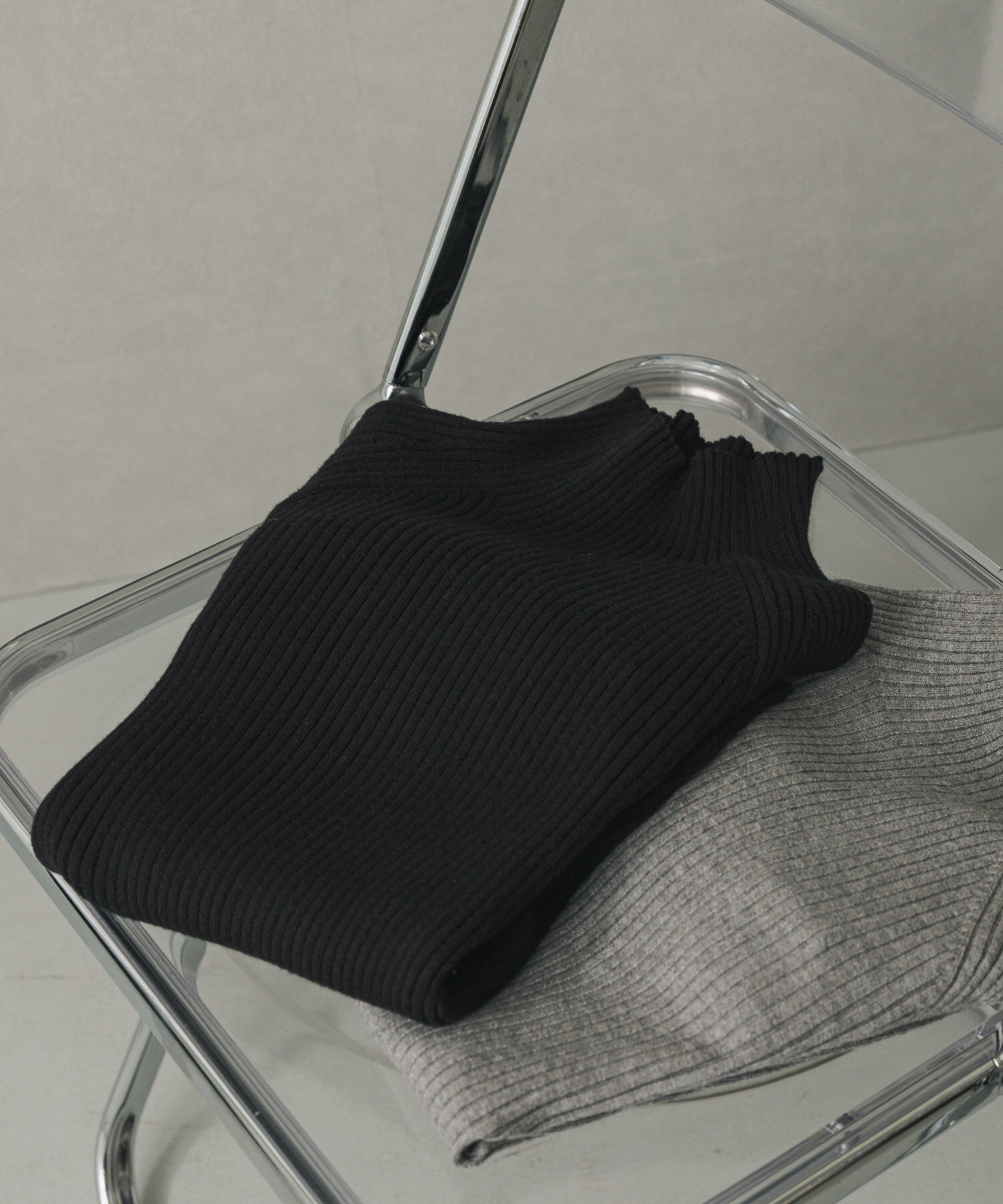 SENSE OF PLACE by URBAN RESEARCH「『一部WEB限定カラー』『毛玉防止』ストレッチリブハイネックセーター」|ニット・セーター|