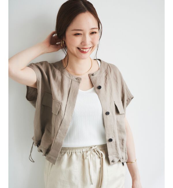  「ストレッチイレギュラーテレコタンク」|タンクトップ|