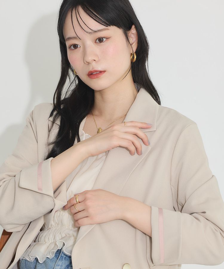 earth music&ecology「ダブルテーラードジャケット」|テーラードジャケット|