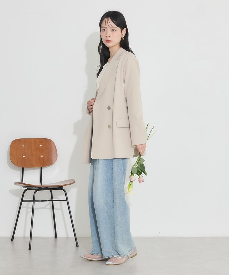 earth music&ecology「ダブルテーラードジャケット」|テーラードジャケット|