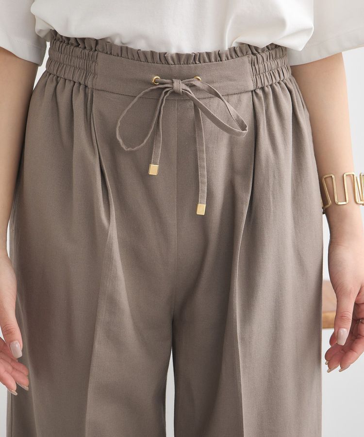 earth music&ecology「リラックスイージーパンツ / リネン混」|その他|