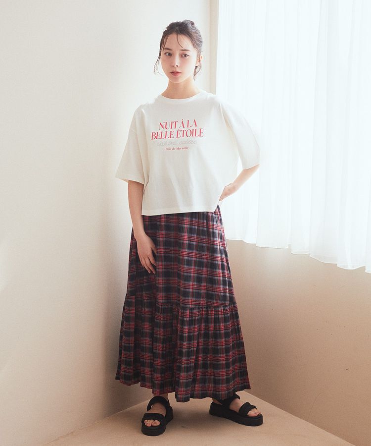 earth music&ecology「NUITA LA BELLE ETOILEショートT」|Tシャツ・カットソー|