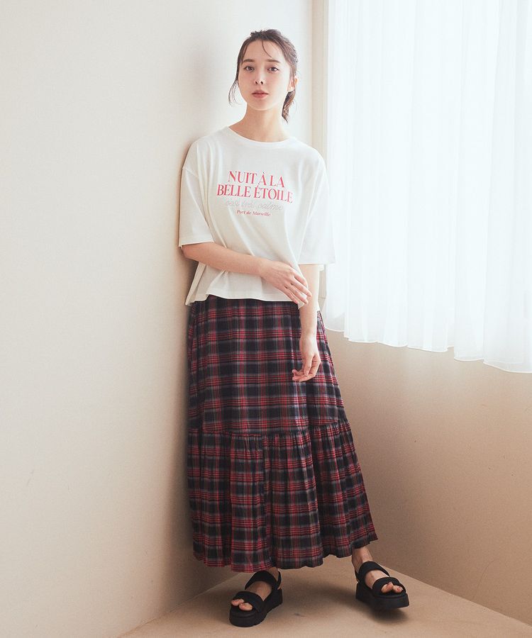 earth music&ecology「NUITA LA BELLE ETOILEショートT」|Tシャツ・カットソー|