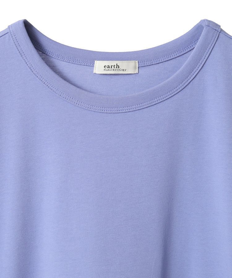 earth music&ecology「異素材ドッキングドロストチュニック」|チュニック|