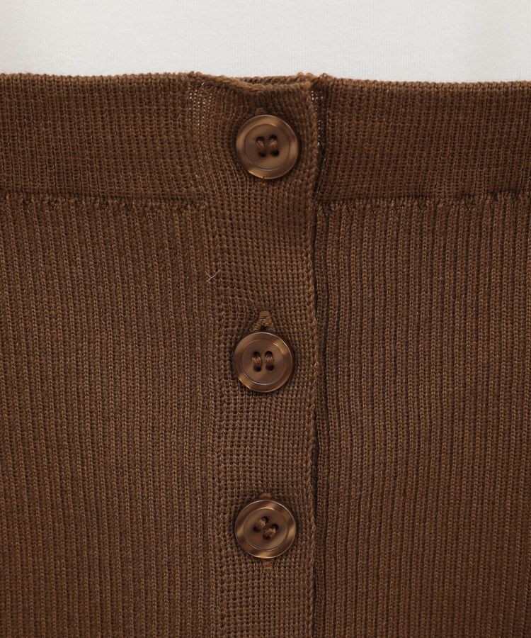 earth music&ecology「SET2点コンパクトTEE＋マルチwayニットビスチェ」|Tシャツ・カットソー|