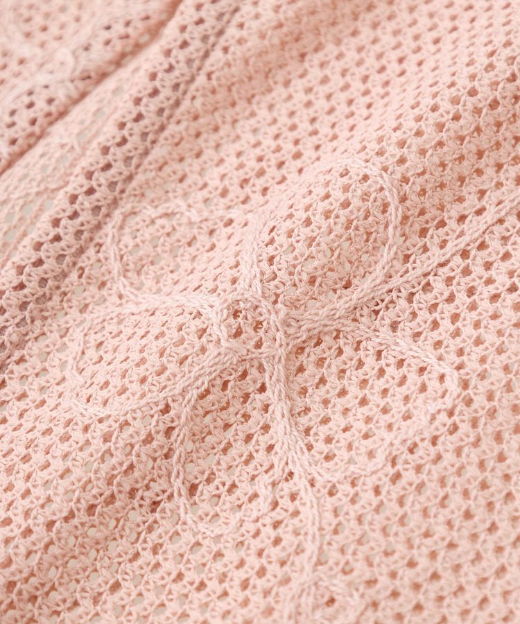 earth music&ecology「フラワーコード刺繍カーディガン」|カーディガン|