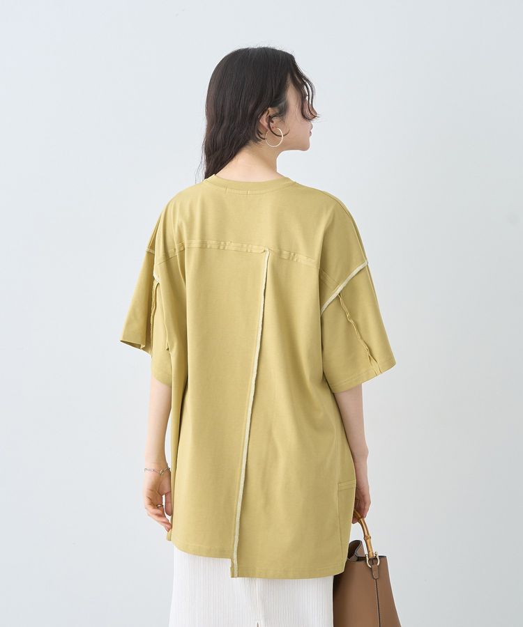 earth music&ecology「ステッチデザインルーズTee」|Tシャツ・カットソー|