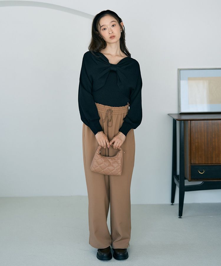 earth music&ecology「リラックスワイドパンツ」|その他|