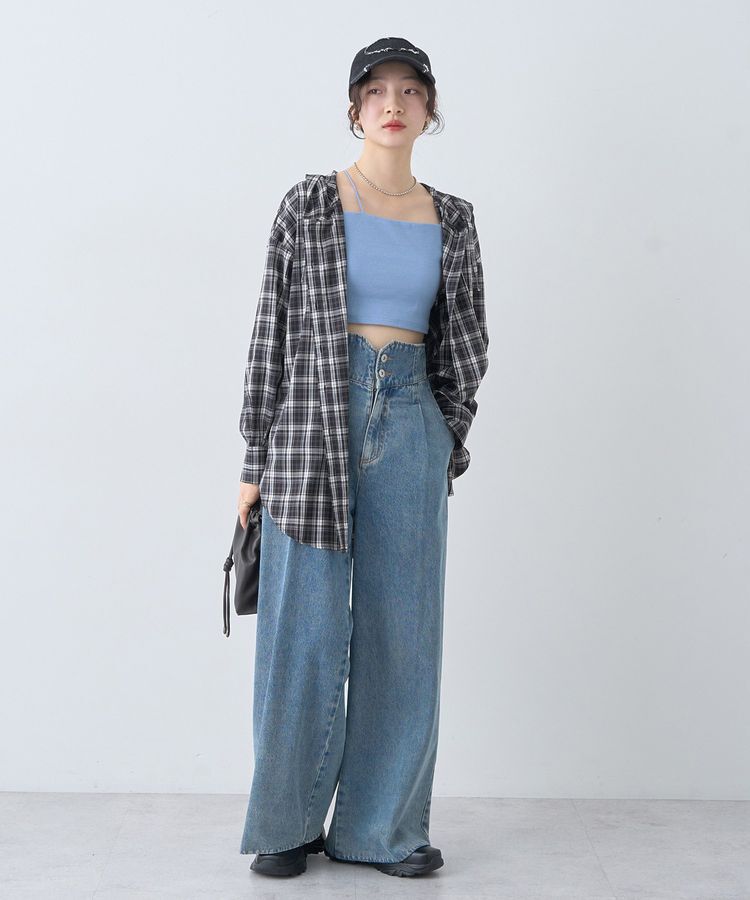 earth music&ecology「ダメージロゴキャップ」|その他|