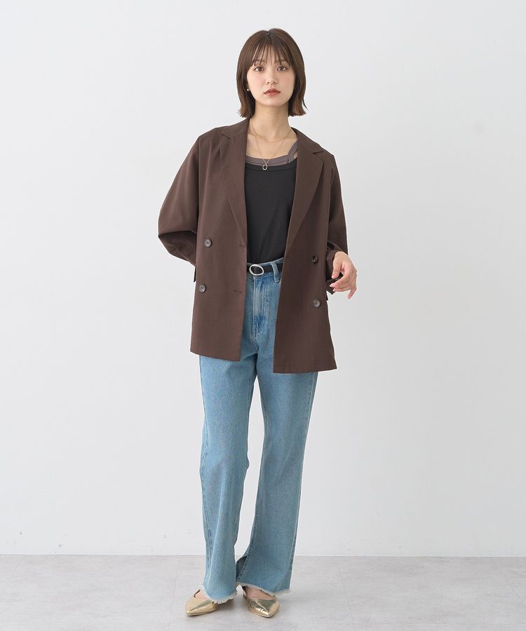 earth music&ecology「ニュアンスバックルピンレスベルト」|ベルト|