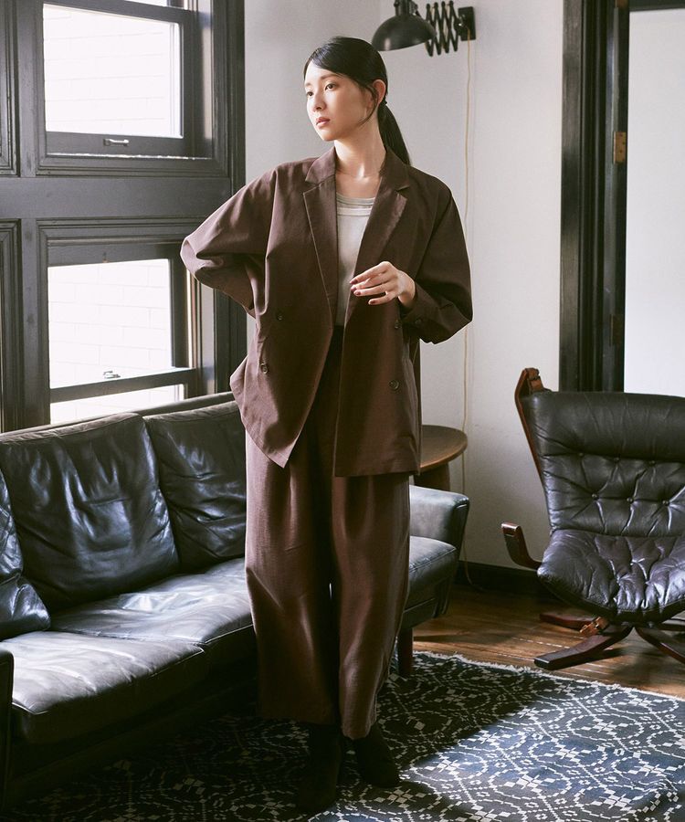 earth music&ecology「シアードルマンジャケット」|テーラードジャケット|