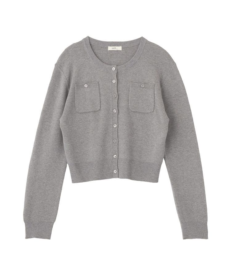 earth music&ecology「ダブルポケットカーディガン」|カーディガン|