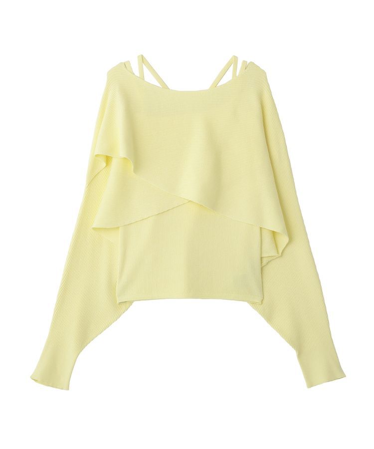 earth music&ecology「SET2点クロスニット＋キャミソール」|ニット・セーター|