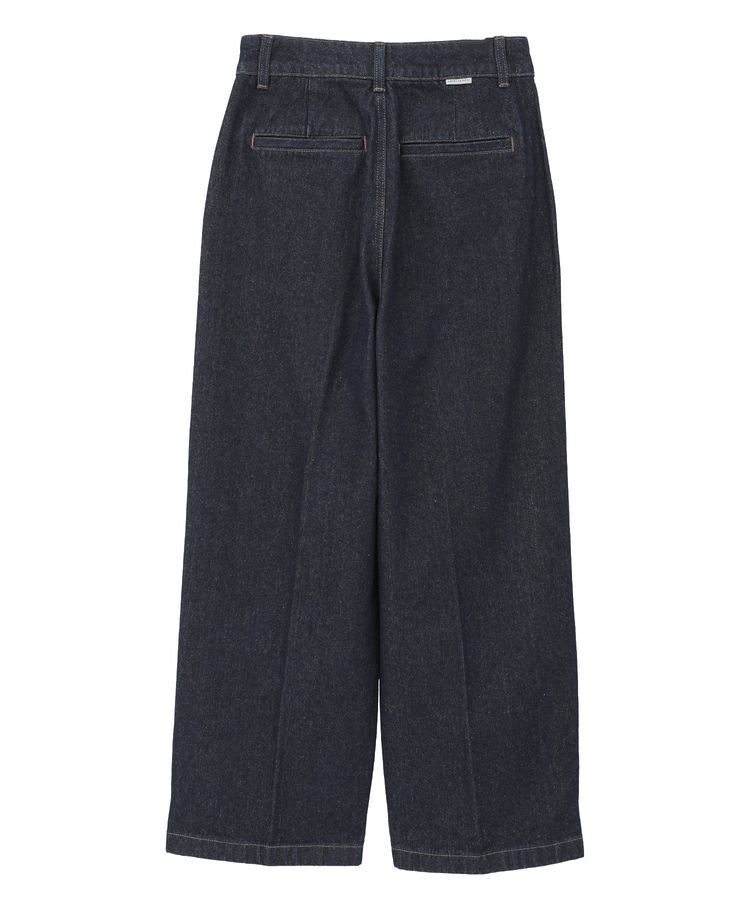 AMERICAN HOLIC「タックワイドデニム」|デニム|