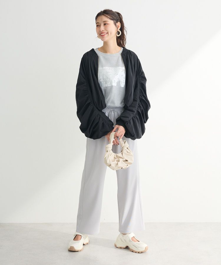 Green Parks「・SUGAR SPOON ボリュームギャザーMA-1」|ブルゾン・スタジャン|