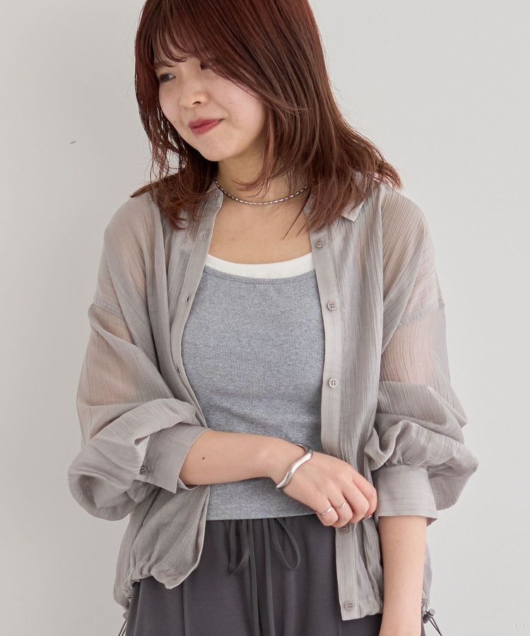 Green Parks「・Petit Fleur レイヤードキャミ(カップ付)」|インナー|