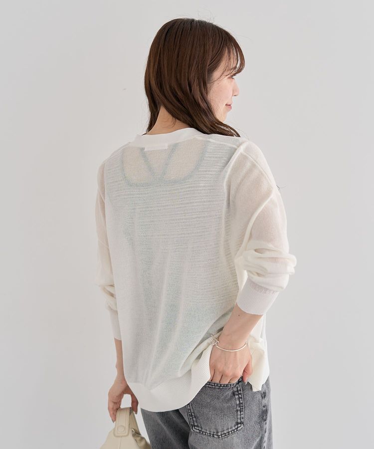 Green Parks「【WEB限定】接触冷感ゆったりカーディガン」|カーディガン|