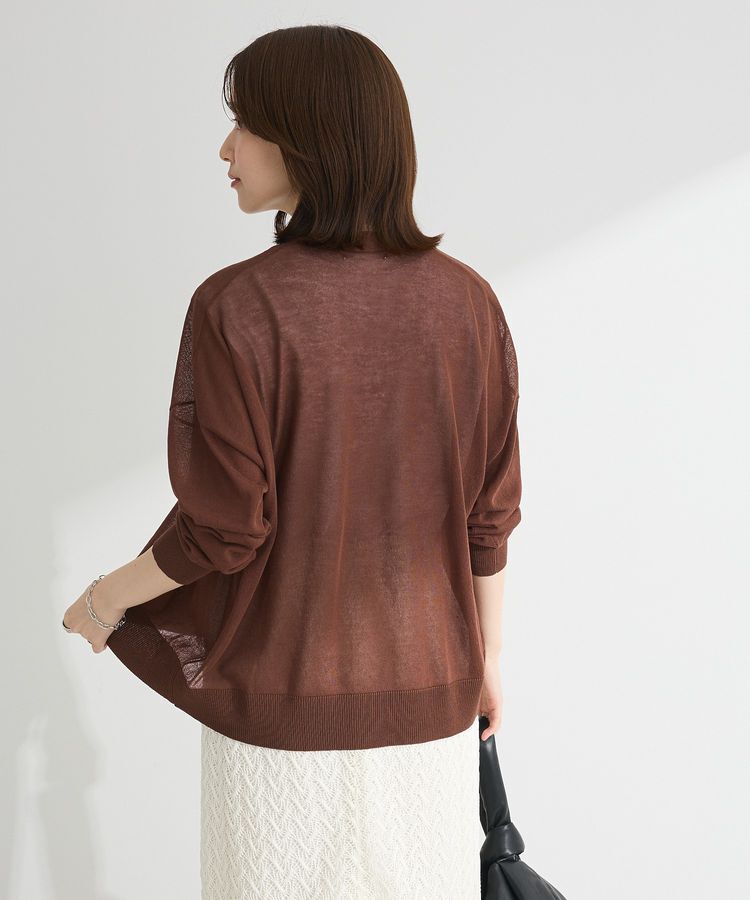 Green Parks「【WEB限定】接触冷感ゆったりカーディガン」|カーディガン|